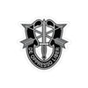 Special Forces Insignia Indoor Outdoor Sticker Paper products Printify 6" × 6" Die-Cut Transparent