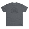 Special Forces Underwater Operations Combat Diver Distressed Insignia - Triblend Athletic Shirt T-Shirt Printify S Tri-Blend Premium Heather 