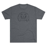 Special Forces Underwater Operations Combat Diver Distressed Insignia - Triblend Athletic Shirt T-Shirt Printify S Tri-Blend Premium Heather 