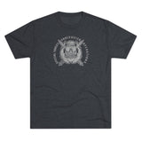 Special Forces Underwater Operations Combat Diver Distressed Insignia - Triblend Athletic Shirt T-Shirt Printify S Tri-Blend Vintage Navy 