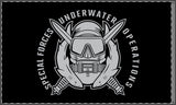 Special Forces Underwater Operations Combat Diver Double-Sided Flag - 36 x 60 Home Decor Printify 