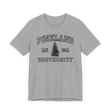 The Original Pineland University - Athletic Fit Team Shirt T-Shirt Printify 