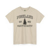 The Original Pineland University - Unisex Heavy Cotton Tee T-Shirt Printify 