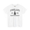 The Original Pineland University - Unisex Heavy Cotton Tee T-Shirt Printify 