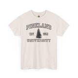 The Original Pineland University - Unisex Heavy Cotton Tee T-Shirt Printify 