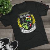 University of Pineland Engineering - Full Color Edition - Triblend Athletic Shirt T-Shirt Printify 