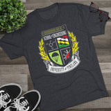 University of Pineland Engineering - Full Color Edition - Triblend Athletic Shirt T-Shirt Printify 