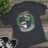 University of Pineland Medic - Full Color Edition - Triblend Athletic Shirt T-Shirt Printify 