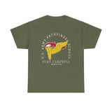 US Army Pathfinder School - Fort Campbell - Unisex Heavy Cotton Tee T-Shirt Printify Military Green S 