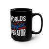 World's Okayest Operator Black Mug Mug Printify 